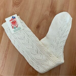 TYROL Trachten Vintage Knit Knee Length Socks